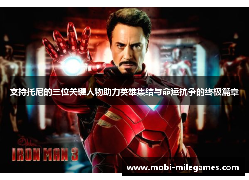 支持托尼的三位关键人物助力英雄集结与命运抗争的终极篇章